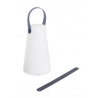 Lampada da giardino a LED Cilindrica in Polietilene