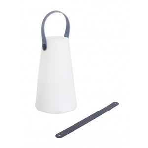 Lampada da giardino a LED Cilindrica in Polietilene