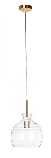 Lampadario 1 luce D.25x160h metallo