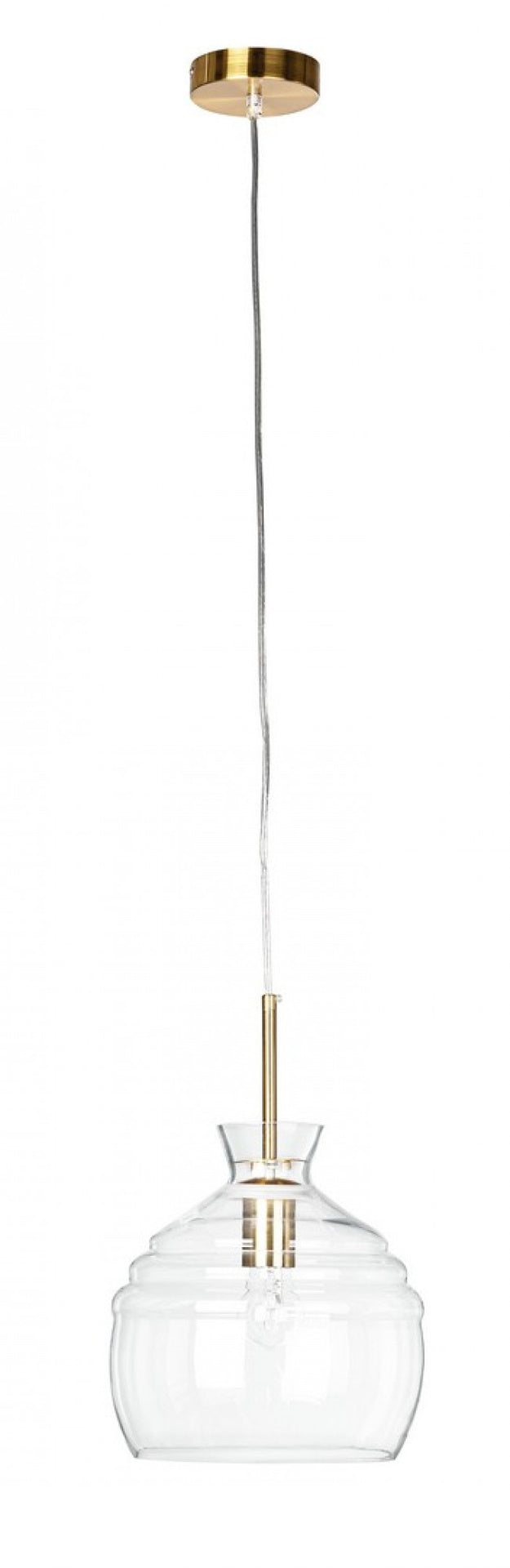 Lampadario 1 luce D.25x160h metallo