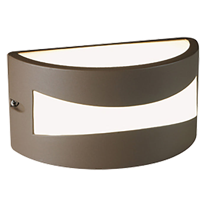Applique led marrone 22x12,1x10,8 cm