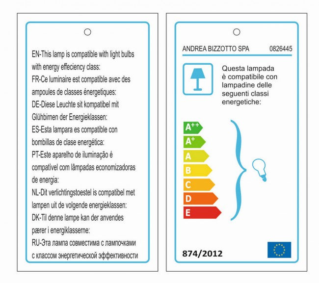 Lampadario 20x170 cm in metallo