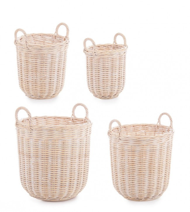 Set di cestini 30x34h, 38x40h, 45x46h, 53x52h