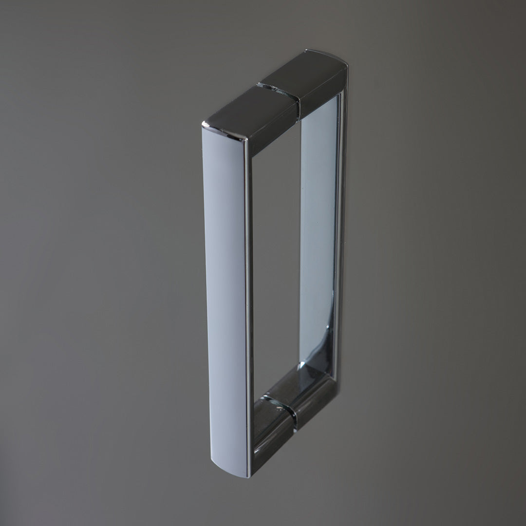 Porta doccia nicchia 80 cm apertura a libro