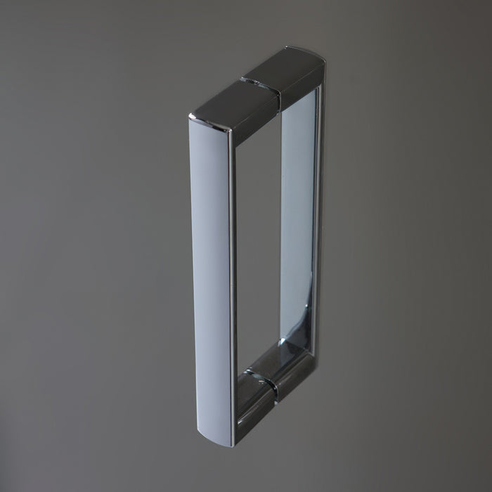 Porta doccia nicchia 80 cm apertura a libro