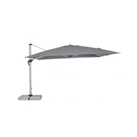 Ombrellone a braccio Ines 4 x 4 Grigio palo girevole