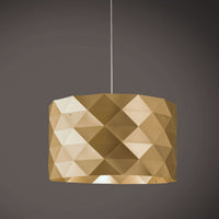 Sospensione New Gold in Metallo cromato Cm. 40 x 25h