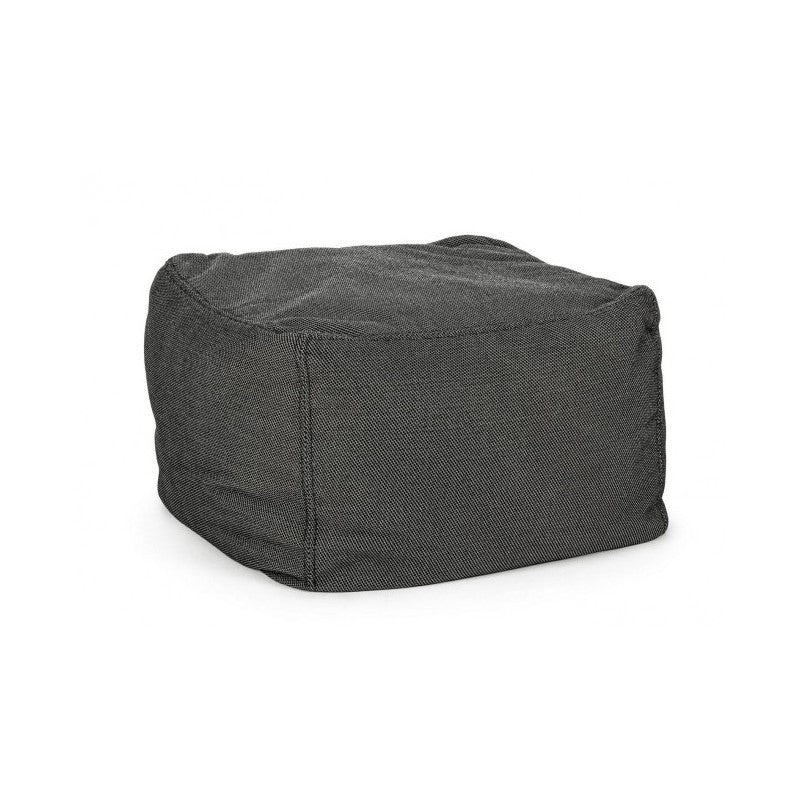 Pouf per esterno in tessuto Antracite SPARROW 50x50x h36 cm