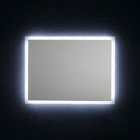 Specchio retroilluminato 80x60 cm reversibile