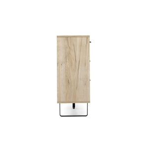 Madia 2 ante 3 cassetti colorati rovere grigio 160x35xh.86 cm EFFEZ