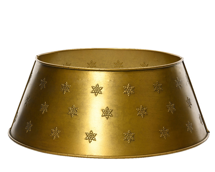 Copri base albero oro ant. Met d70xH28cm