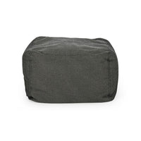Pouf per esterno in tessuto Antracite SPARROW 50x50x h36 cm
