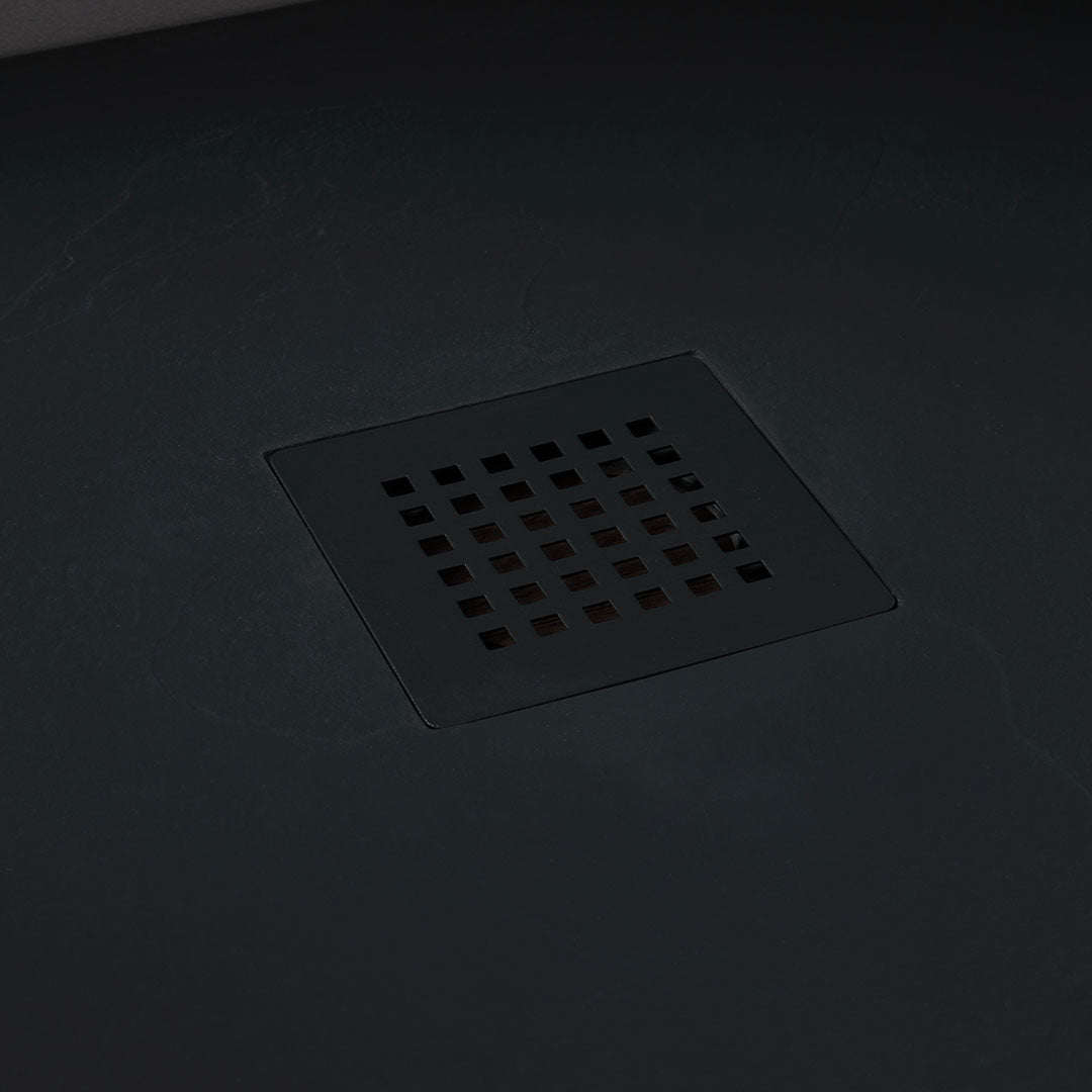 Piatto doccia 100x70 in resina antracite