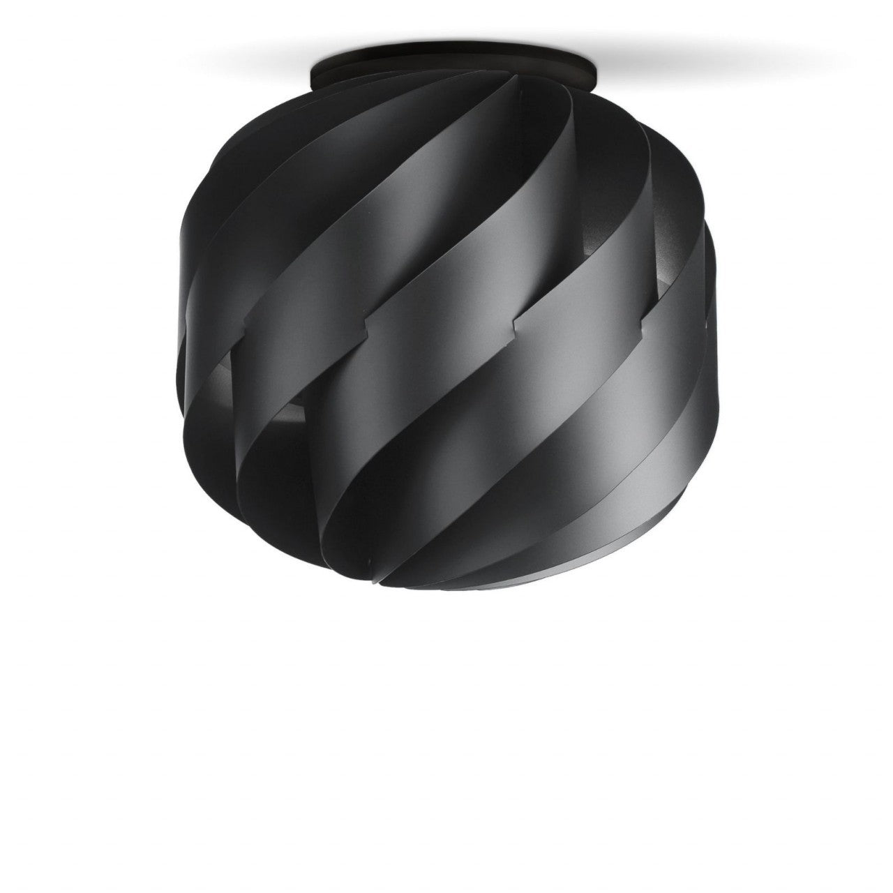 Plafoniera Nero Cm. 25 x 24h