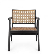 Poltrona lounge nera 61x68.5x74 cm