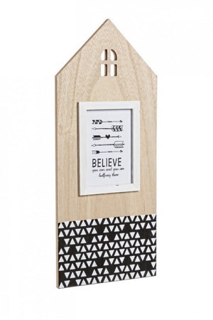 4x Cornice in legno 17x1.5x40.3h