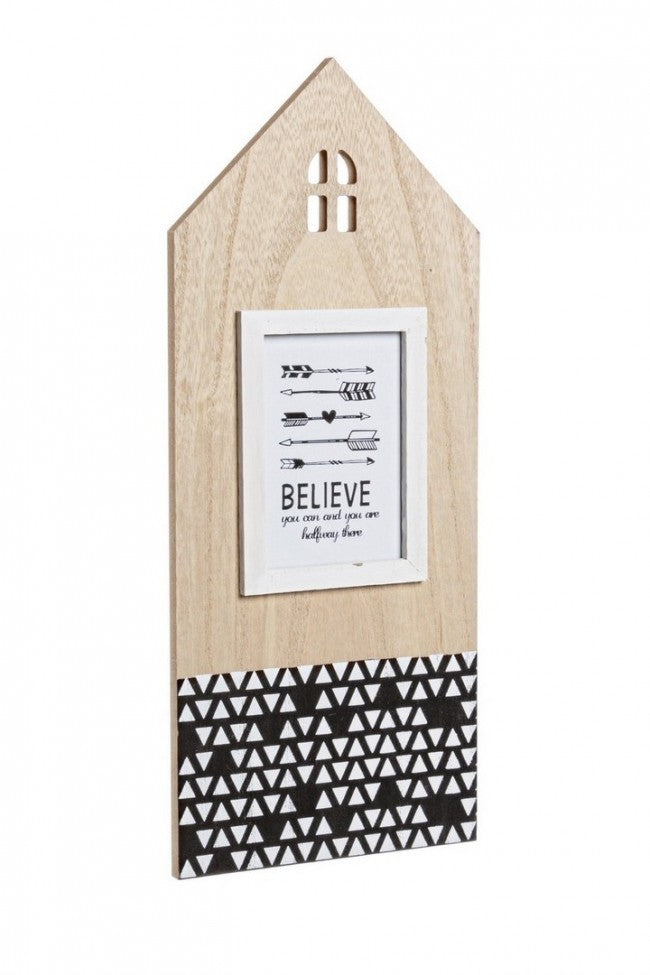 4x Cornice in legno 17x1.5x40.3h