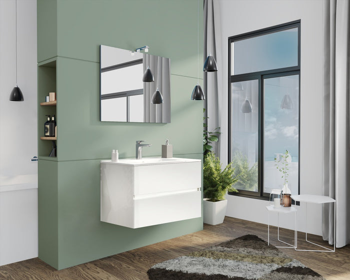 Mobile da Bagno Cm. 80 New Splash Bianco