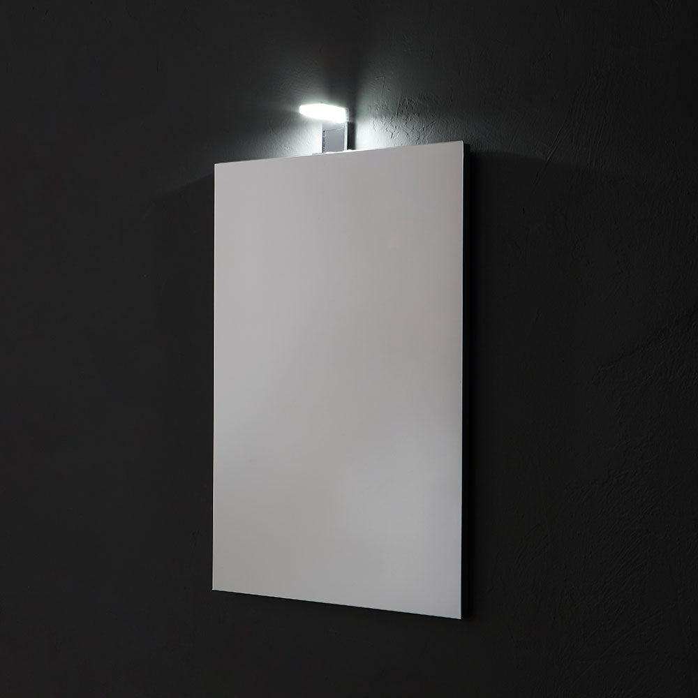 Specchio rettangolare 50x70 con lampada led