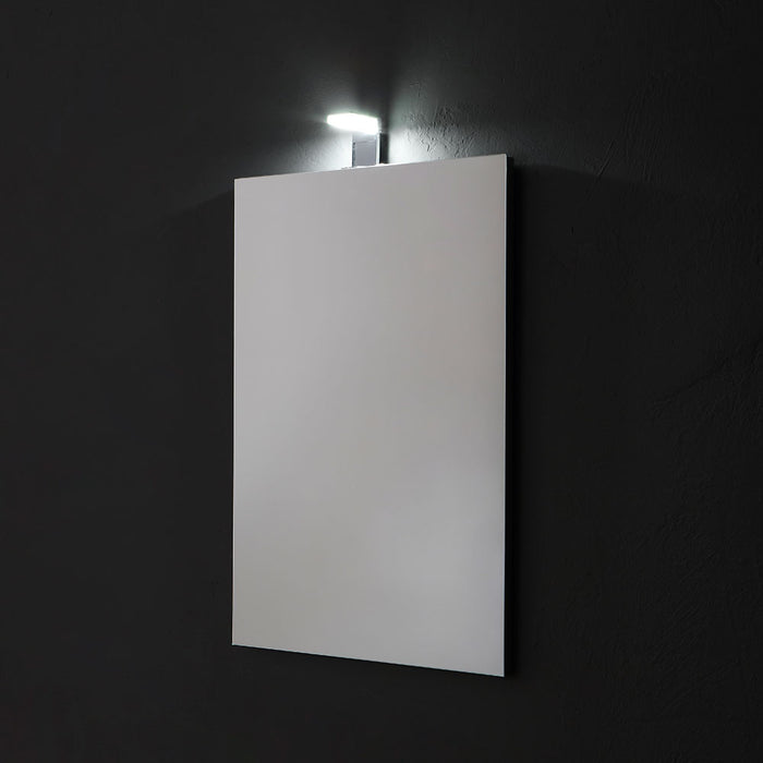 Specchio rettangolare 50x70 con lampada led