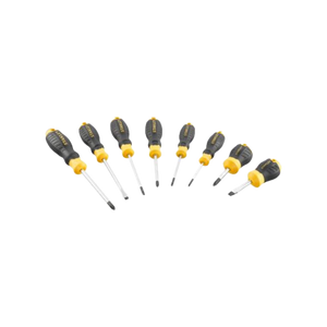 Set 8 Cacciaviti di Alta Qualità in Acciaio al Cromo Vanadio