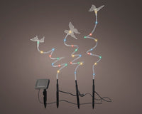 Palo solare leggero in plastica stabile 160 cm