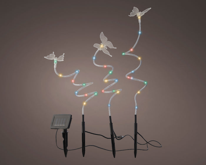 Palo solare leggero in plastica stabile 160 cm