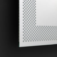 Specchio rettangolare 50x70 decorato LED