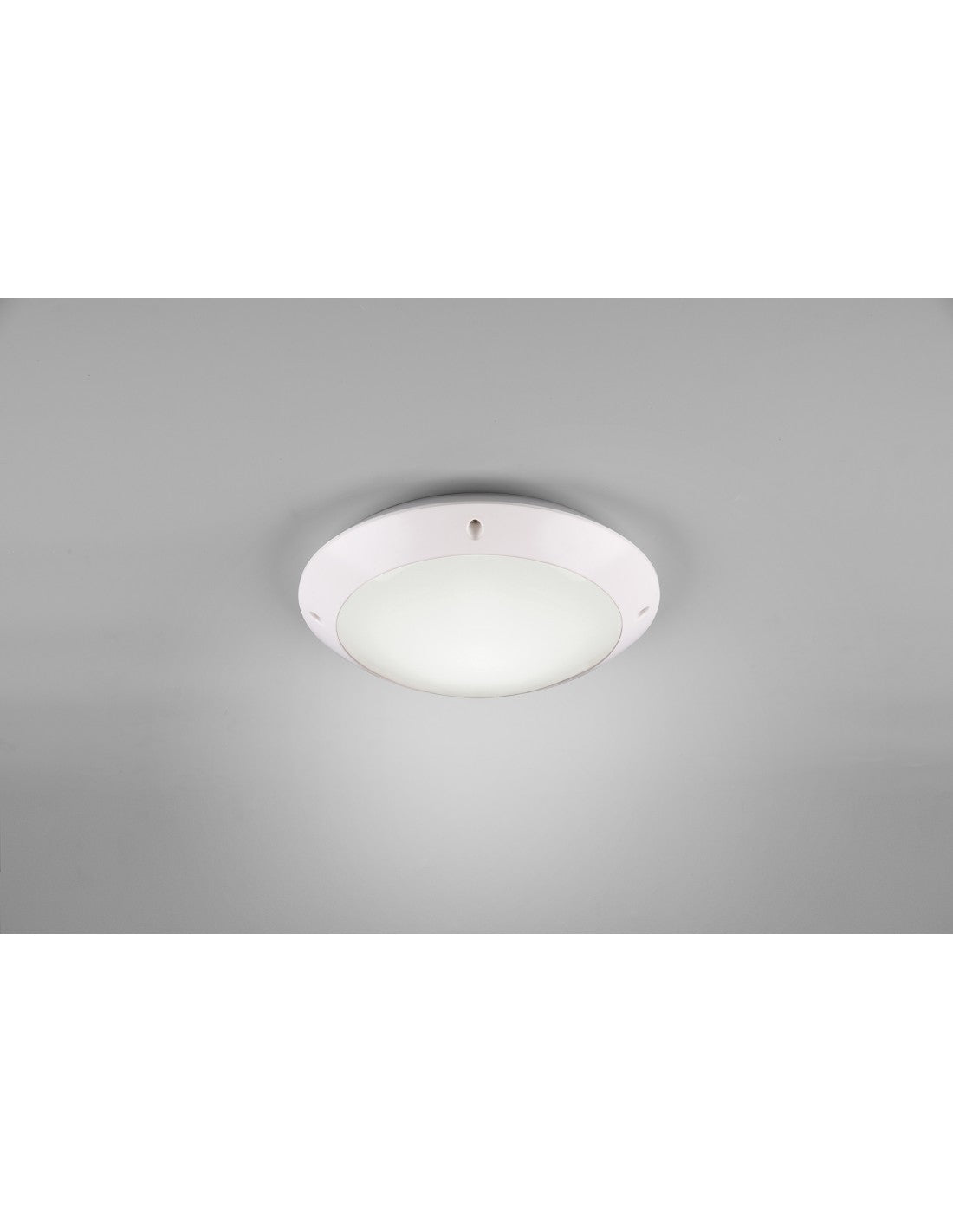 Plafoniera Da Esterno Camaro Bianco Opaco IP54 Ø26 cm Trio Lighting