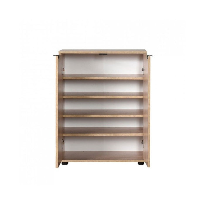 Mobile scarpiera multiuso 2 ante ripiani  sonoma  60x34xh.78 cm