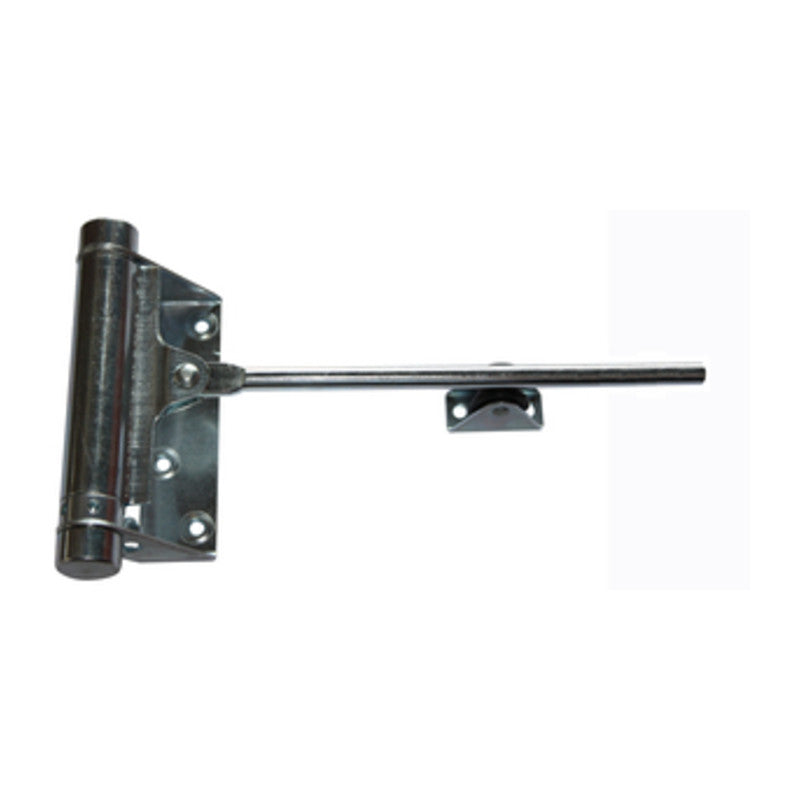 Molla chiudiporta acciaio nichelato 23x11 cm