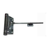 Molla chiudiporta acciaio nichelato 23x11 cm