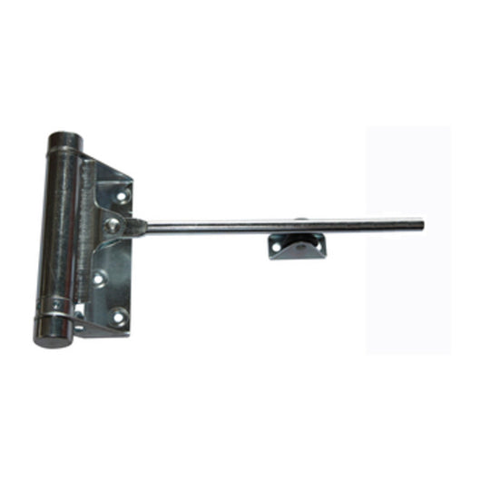 Molla chiudiporta acciaio nichelato 23x11 cm