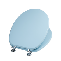 Copriwater compatibilità universale celeste MDF