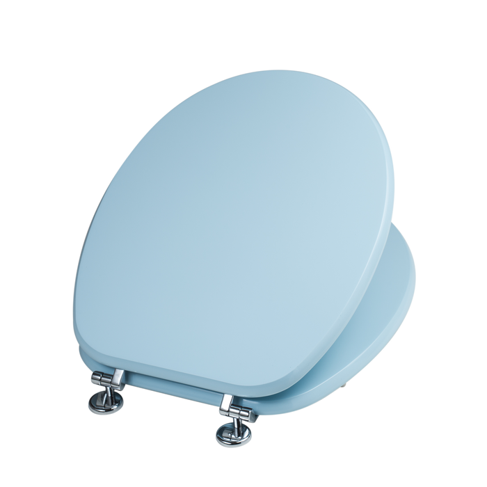 Copriwater compatibilità universale celeste MDF