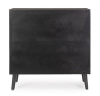 Credenza Josine Nero 80x40x80 in legno
