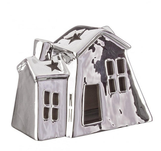 6x Casetta Specchio Argento