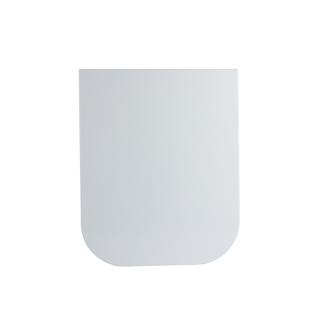 Copriwater in termoidraulico bianco lucido