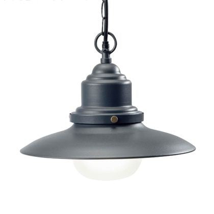 Sospensione E27  linea fisher  grafite