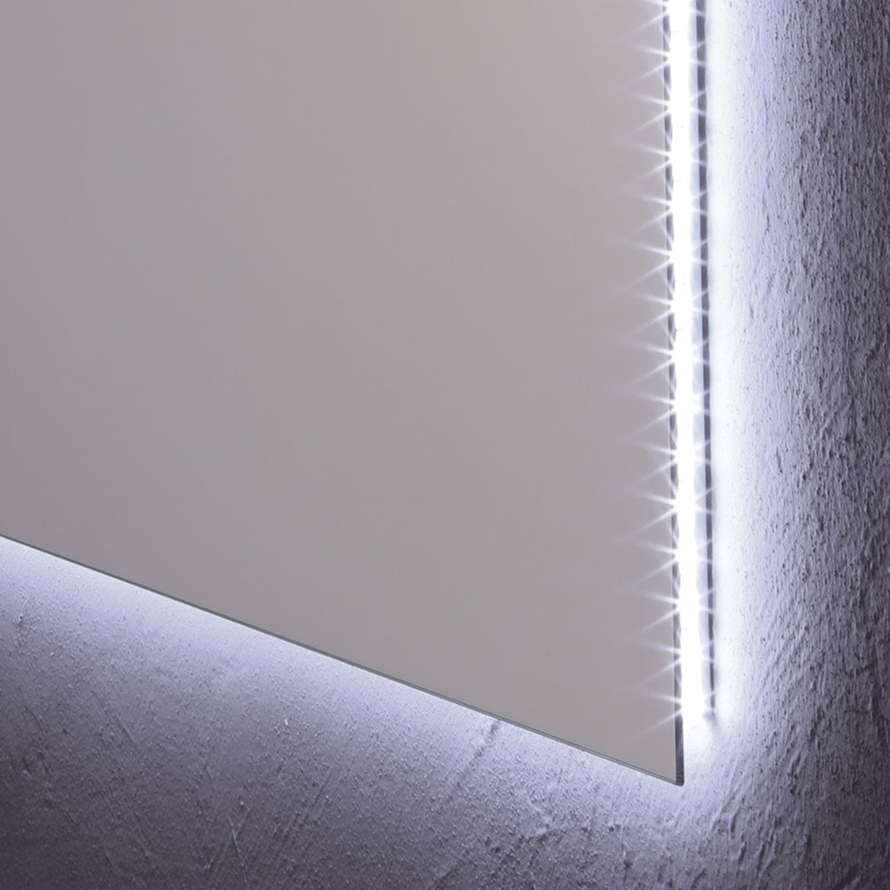 Specchio bagno 70x60 cm con led