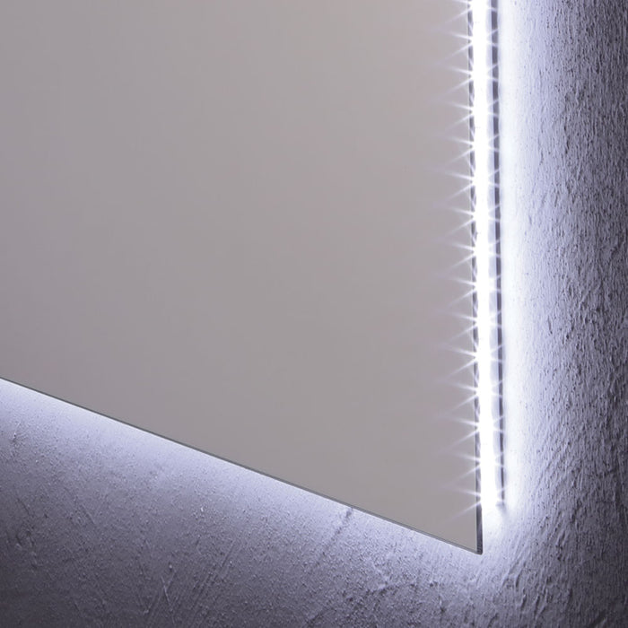 Specchio bagno 70x60 cm con led