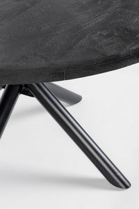 Tavolo rotondo in legno D.130 x 76h