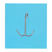 Gancio inox per macellaio 12x5 mm 2 pz