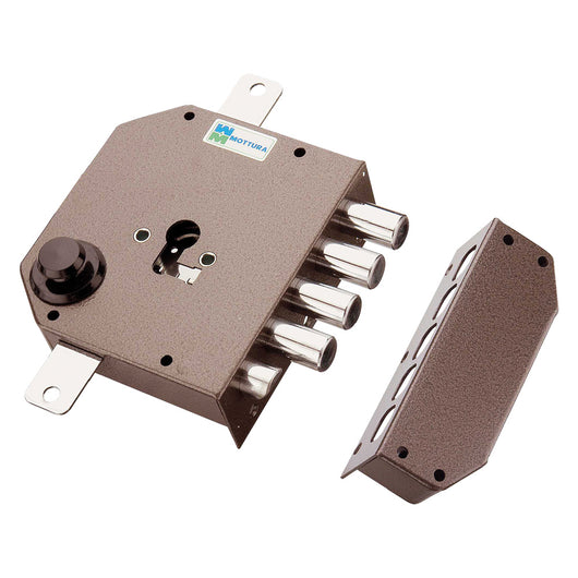 Serratura triplice per cilindro 132x146 mm