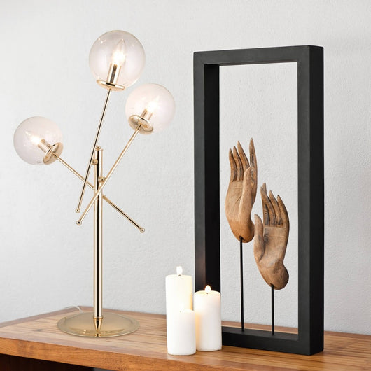 Lampada da tavolo oro 53x80 cm