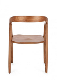 2x Sedia in legno 55x56.5x79.5 cm