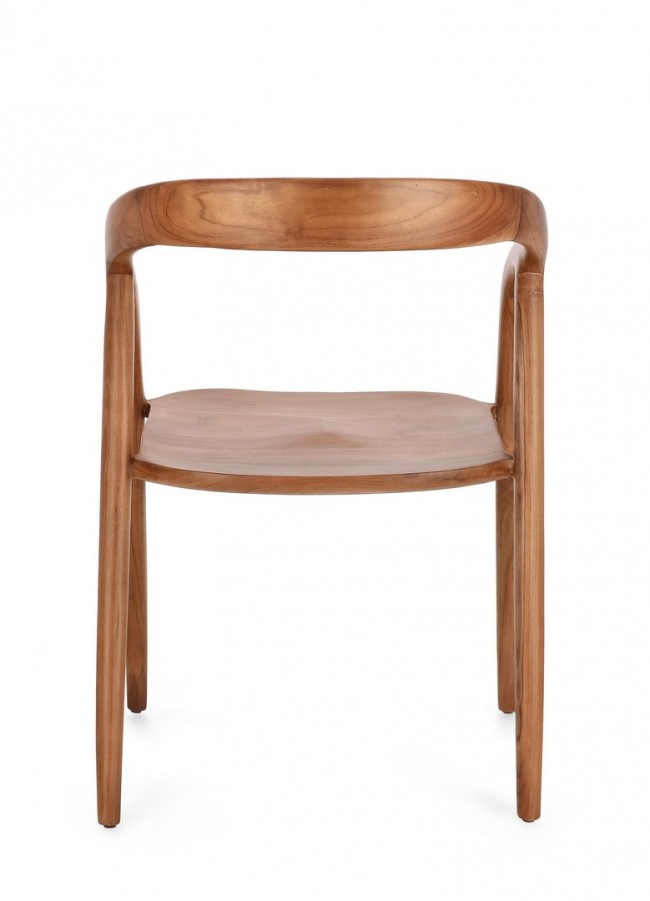 2x Sedia in legno 55x56.5x79.5 cm