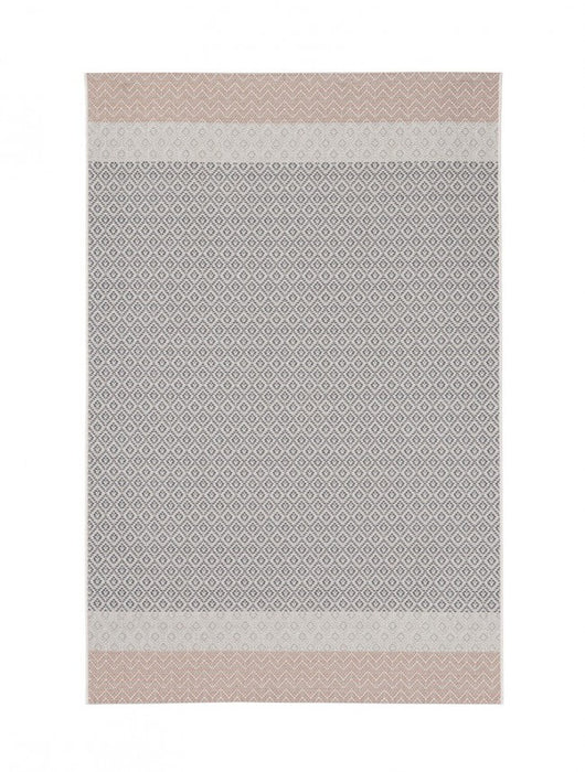 Tappeto Leev Beige-Blu-Arancio 160X230