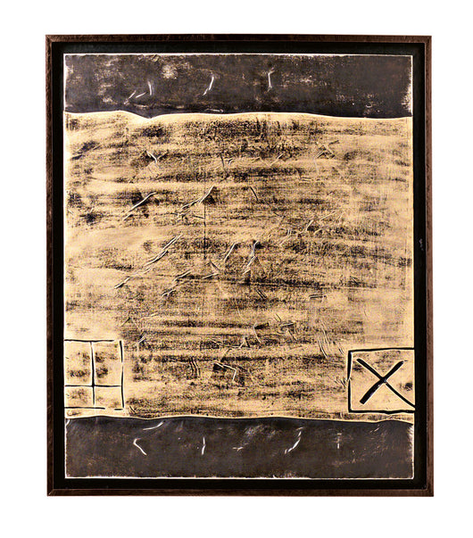 Olio su tela multicolar e telaio in legno 100x120 cm