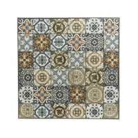 Sedia pieghevole toulouse con decorazione mosaico 45x38x90cm